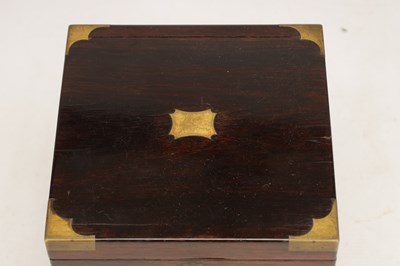 Lot 76 - JOHN FRANCIS WOODS, LONDON. A LATE 19TH CENTURY TWO-DAY MARINE CHRONOMETER