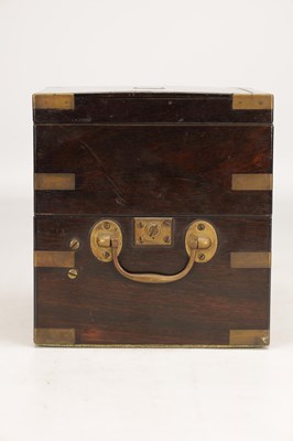 Lot 76 - JOHN FRANCIS WOODS, LONDON. A LATE 19TH CENTURY TWO-DAY MARINE CHRONOMETER