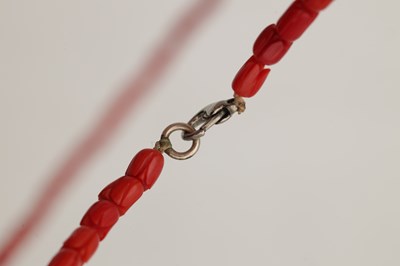 Lot 142 - A COLLECTION OF FOUR NECKLACES