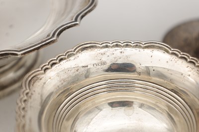 Lot 49 - A COLLECTION OF THREE ENGLISH SILVER TAZZAS