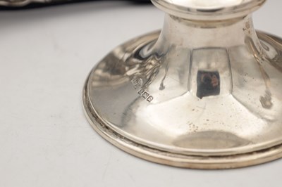Lot 82 - A COLLECTION OF 20TH CENTURY ENGLISH SILVER ITEMS