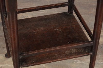 Lot 1488 - A GEORGE II MAHOGANY OCCASIONAL TABLE