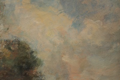 Lot 902 - SIR JAMES LAWTON WINGATE (SCOTTISH 1846-1924) A LATE 19TH CENTURY OIL ON CANVAS LANDSCAPE