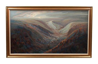 Lot 904 - MARY LORD (B.1931) AN OIL ON CANVAS MORNING LIGHT