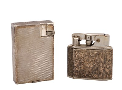 Lot 993 - A DUNHILL LIGHTER AND A FRENCH PETROL LIGHTER