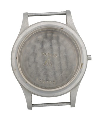 Lot 394 - A MID 20TH CENTURY BRITISH MILITARY STEEL W.W.W. "DIRTY DOZEN" GENTLEMEN'S WATCH CASE