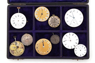 Lot 466 - A COLLECTION OF TEN POCKET WATCH MOVEMENTS