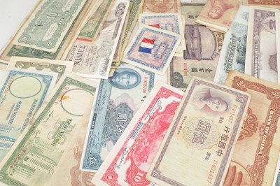 Lot 161 - A COLLECTION OF WORLD BANKNOTES AND EMERGENCY ISSUE NOTES