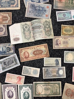 Lot 161 - A COLLECTION OF WORLD BANKNOTES AND EMERGENCY ISSUE NOTES