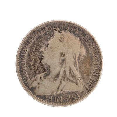 Lot 292 - A 1901 VICTORIA ENGLISH SILVER FLORIN