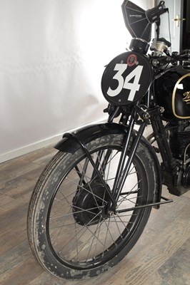 Lot A 1934 VELOCETTE KSS 350CC MOTORCYCLE