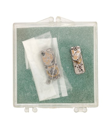 Lot 321 - TWO 1930S SWISS DUOPLAN WATCH MOVEMENTS BY CARTIER AND PIAGET
