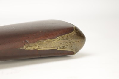 Lot 835 - AN 18TH CENTURY ENGLISH FLINTLOCK BLUNDERBUSS BY WHELLER