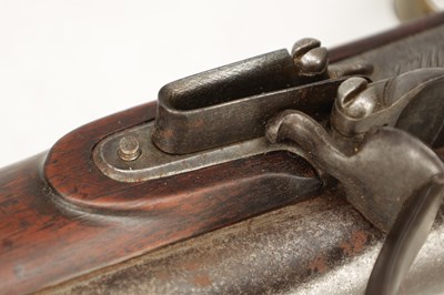 Lot 835 - AN 18TH CENTURY ENGLISH FLINTLOCK BLUNDERBUSS BY WHELLER