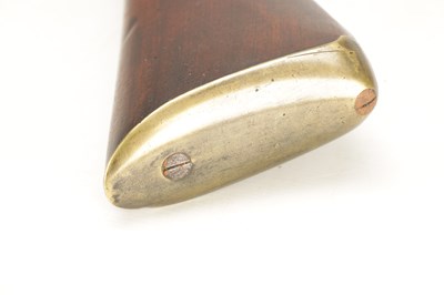 Lot 835 - AN 18TH CENTURY ENGLISH FLINTLOCK BLUNDERBUSS BY WHELLER