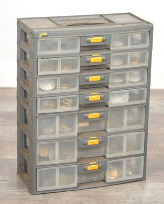 Lot 462 - A LARGE COLLECTION OF POCKET WATCH MOVEMENTS, DIALS AND PARTS