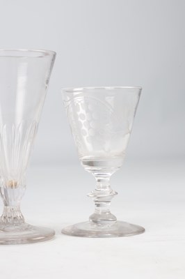 Lot 559 - A COLLECTION OF 18TH CENTURY TWISTED STEM GLASSES