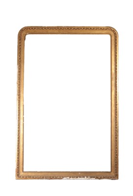 Lot 1042 - A LARGE 19TH CENTURY GILT GESSO MOULDED FRAME