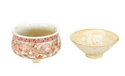 Lot 732 - TWO 19TH/20TH CENTURY CHINESE CERAMIC VESSELS