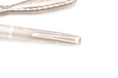 Lot 55 - A COLLECTION OF ENGLISH SILVER AND SILVER PLATED ITEMS