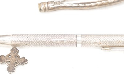 Lot 55 - A COLLECTION OF ENGLISH SILVER AND SILVER PLATED ITEMS