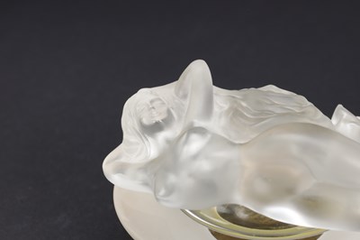 Lot 550 - A LALIQUE GLASS 'APHRODITE' LIMITED EDITION PERFUME BOTTLE
