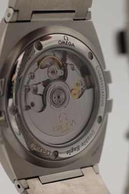 Lot 358 - A 2014 OMEGA CONSTELLATION STAINLESS STEEL CO-AXIAL CHRONOMETER WRISTWATCH