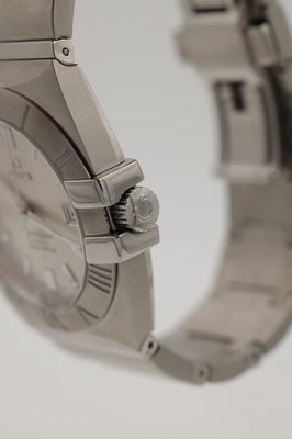 Lot 358 - A 2014 OMEGA CONSTELLATION STAINLESS STEEL CO-AXIAL CHRONOMETER WRISTWATCH