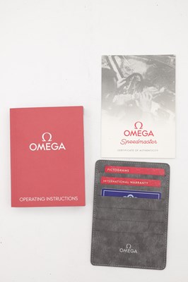 Lot 352 - A GENTLEMAN'S OMEGA SPEEDMASTER CK2998 LIMITED EDITION STAINLESS STEEL CHRONOGRAPH WRISTWATCH