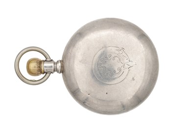 Lot 474 - ELGIN AN AMERICAN SILVER OPEN FACE POCKET WATCH