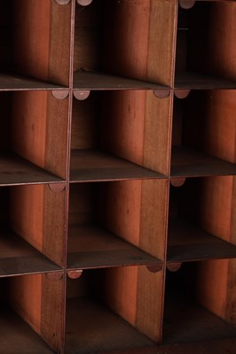 Lot 1546 - A GEORGE III MAHOGANY COUNTRY HOUSE RENT DESK