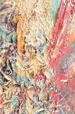 Lot 882 - HENRY ROLAND (1919-2000) AN ABSTRACT OIL ON CANVAS