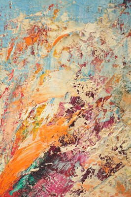 Lot 882 - HENRY ROLAND (1919-2000) AN ABSTRACT OIL ON CANVAS
