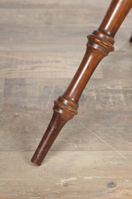 Lot 1500 - A 19TH CENTURY ITALIAN WALNUT AND MARQUETRY SORRENTO TABLE