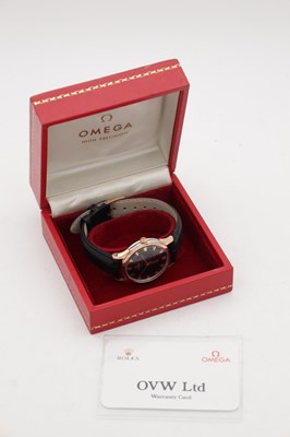 Lot 461 - A GENTLEMAN'S 1958 STEEL AND ROSE GOLD OMEGA CONSTELLATION PIE-PAN DIAL WRIST WATCH