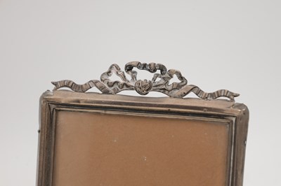 Lot 59 - TWO SILVER PHOTOGRAPH FRAMES