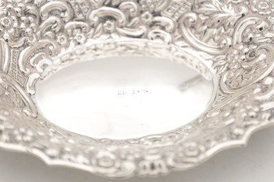 Lot 43 - A COLLECTION OF 19TH/20TH CENTURY ENGLISH SILVER TRAYS