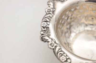 Lot 95 - A COLLECTION OF EARLY 20TH CENTURY ENGLISH SILVER BON BON DISHES