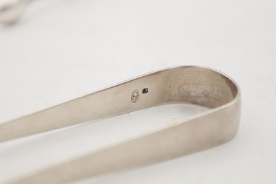 Lot 88 - A COLLECTION OF 19TH CENTURY ENGLISH AND SCOTTISH SILVER SUGAR TONGS