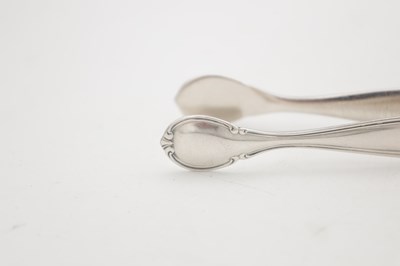 Lot 88 - A COLLECTION OF 19TH CENTURY ENGLISH AND SCOTTISH SILVER SUGAR TONGS