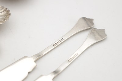 Lot 8 - A COLLECTION OF 20TH CENTURY SILVER TABLEWARE