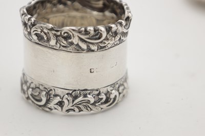 Lot 8 - A COLLECTION OF 20TH CENTURY SILVER TABLEWARE