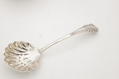 Lot 75 - A COLLECTION OF 19TH CENTURY SILVER PIECES