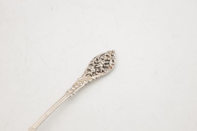 Lot 75 - A COLLECTION OF 19TH CENTURY SILVER PIECES