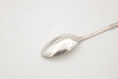 Lot 75 - A COLLECTION OF 19TH CENTURY SILVER PIECES