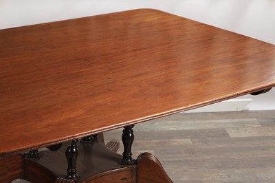 Lot 1542 - A LARGE REGENCY MAHOGANY CENTRE TABLE POSSIBLY BY GEORGE BULLOCK