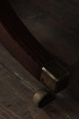 Lot 1542 - A LARGE REGENCY MAHOGANY CENTRE TABLE POSSIBLY BY GEORGE BULLOCK