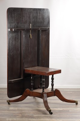 Lot 1542 - A LARGE REGENCY MAHOGANY CENTRE TABLE POSSIBLY BY GEORGE BULLOCK