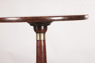 Lot 1576 - AN 18TH CENTURY MAHOGANY WINE TABLE