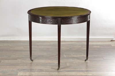Lot 1506 - A 19TH CENTURY MAHOGANY CARD TABLE BY LAMB OF MANCHESTER